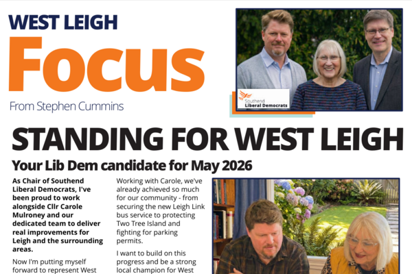 Click to download the Winter 2025/26 West Leigh Focus